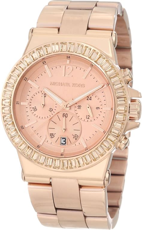 michael kors mk5412 rose gold wamichael kors mk5416 women's watch|Michael Kors rose gold baguette.